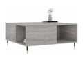 Decohaute grey coffee table 80x80x36.5 engineered wood CGPF34538