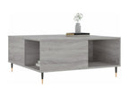 Decohaute grey coffee table 80x80x36.5 engineered wood CGPF34538