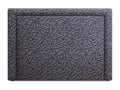 Decohaute - Marie Headboard 180x120cm in navy blue patterned velvet - 180x8x120cm CUFN17781