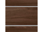 Chezlova Recycled MDF Double Pallet Style Horizontal Headboard 190x46cm for 190cm Beds - Walnut Wood MZKI07418