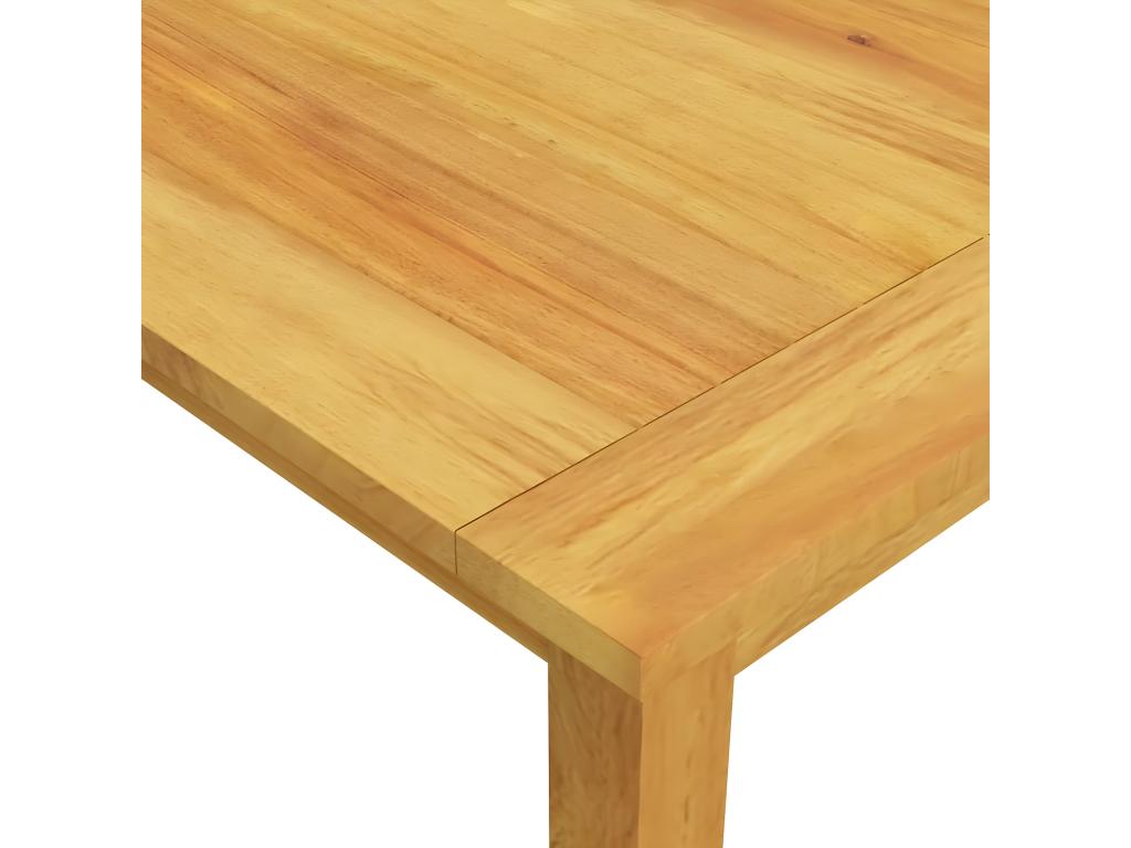 7-piece garden dining set, light grey, 8 CRAN65534