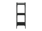 3-tier black bookcase 60x30x86 engineered wood NAJP58997
