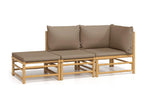 Decohaute AFYC13203 3-piece garden furniture set with cushions