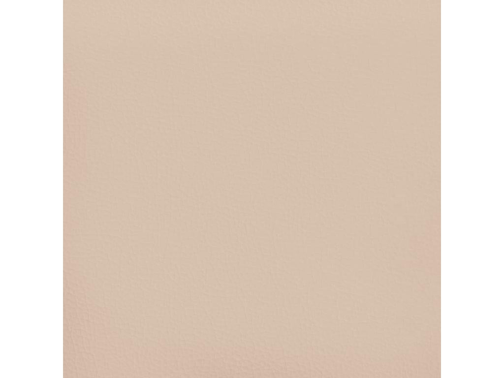 2-piece Cappuccino headboard 100x5x78/88 cm Faux leather PXGC13102