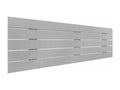 Decohaute Recycled Wood Headboard, Dm Style, Horizontal Pallet, 145x46 cm, for 145 cm Bed - Grey Spikes AKKB49268