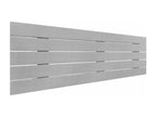 Decohaute Recycled Wood Headboard, Dm Style, Horizontal Pallet, 145x46 cm, for 145 cm Bed - Grey Spikes AKKB49268