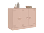 Pink sideboard 99x39x73 cm steel KJPA00629