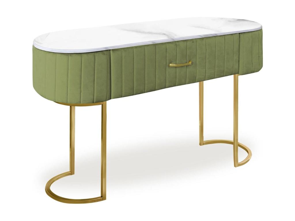 High-quality 1-drawer dressing table, 120cm, Khaki WFRT58059