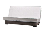 New fabric click-clack sofa with storage, Chezlova 15cm mattress, 140x200cm - Cyan Blue GQJH36122