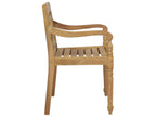 Decohaute chairs with cushions, set of 8, solid teak wood, YLOR98793