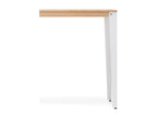 Decohaute Standing Table 80x160x110cm White-Natural- Decohaute Furniture DMEZ70233