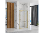 Decohaute 90 Brush Gold Shower Door HRJQ43977