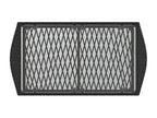 4-piece garden furniture set with cushions, black woven resin MPBF76154