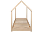 Children's cabin bed in natural wood 90x190 - LT14004 NFTA28235