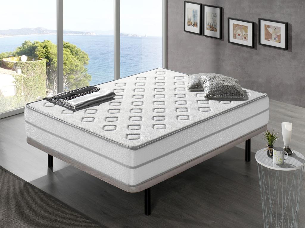 Memory foam mattress 180x200 cm, Decohaute, 22 cm thick, double-sided (summer/winter), ergonomic, KNYJ24530