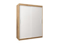 Chezlova Sliding Door Wardrobe 200/150/62 2 Doors Chezlova/White LPCG95807