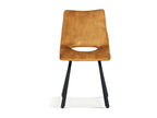 Decohaute ERNS48741 Gold Velvet Dining Chairs