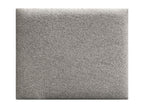 Decohaute Aqualine fabric upholstered headboard composed of interchangeable self-adhesive bed panels for luxury bedroom Ochre 80 cm DBYY00734