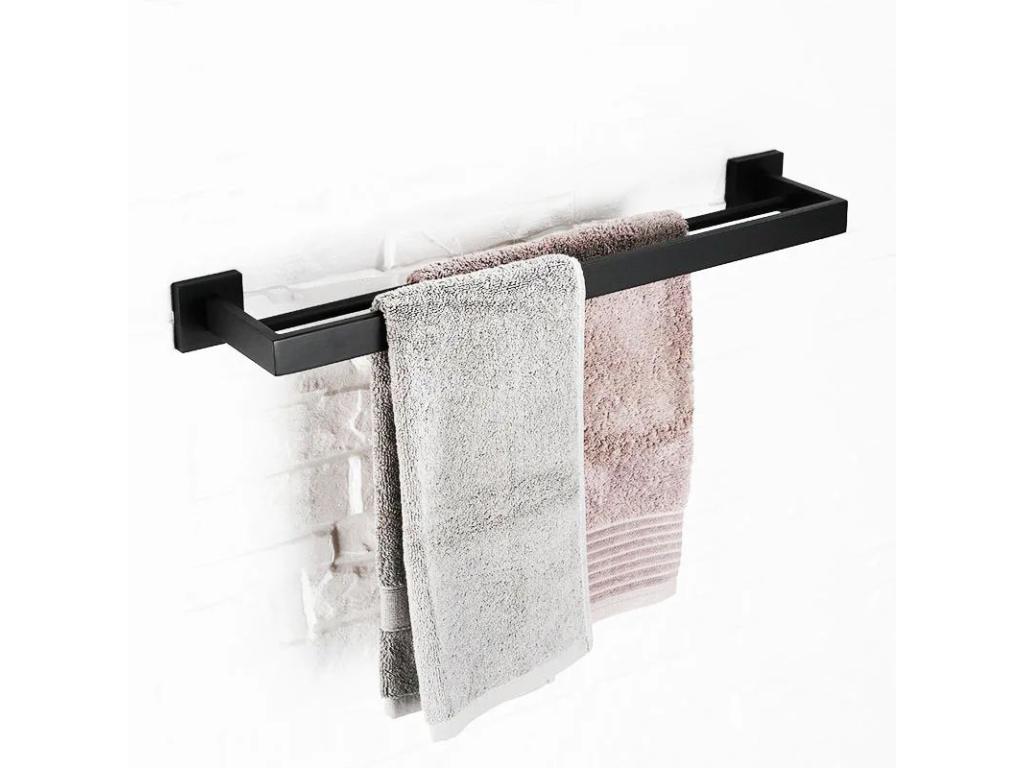 Decohaute Towel Rail 332919 Erlo 02 Black HHCP64704