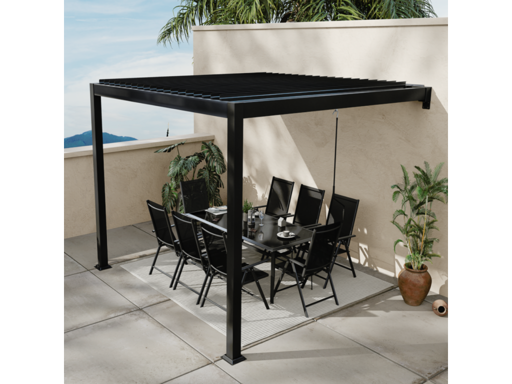 Decohaute bioclimatic wall-mounted 3x3 m AGADIR MCZU72493