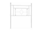 White metal headboard 100cm JKAT41736
