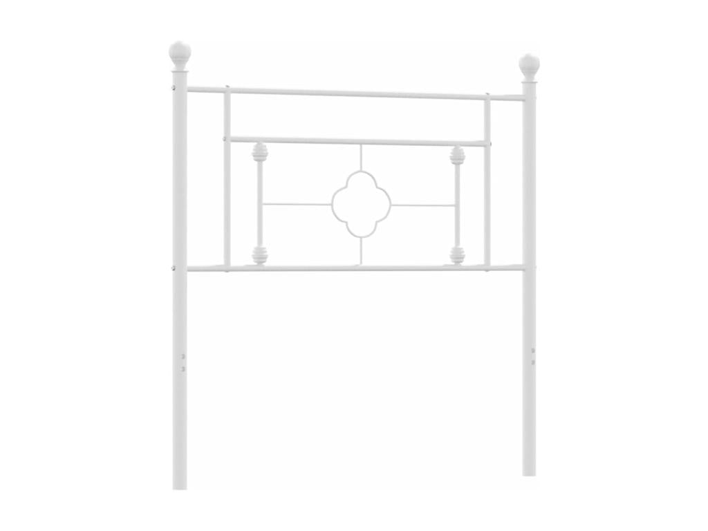 White metal headboard 100cm JKAT41736