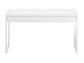 Desk with 2 drawers - White - DESIGN - L 138 x W 50 x H 75 cm IJAW50582