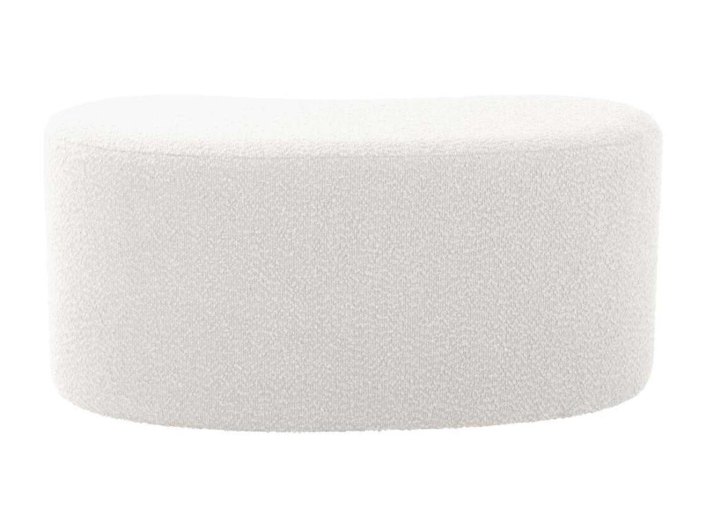 Decohaute UANP20814 bouclé fabric pouf