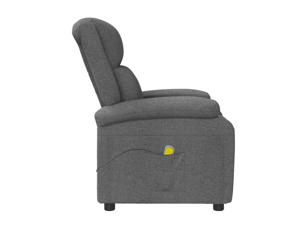 Dark Grey Fabric Massage Chair EMJH26259