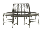 Circular garden bench 160cm Steel RQKN71951