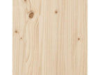 Solid pine wood bed frame 100x200 cm SBPI18229
