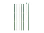 Green chain link fence 1.4x10 m WAFI10983