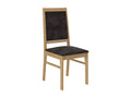 Beech wood and fabric chair, Decohaute-Tissu 27103 EIJX57083