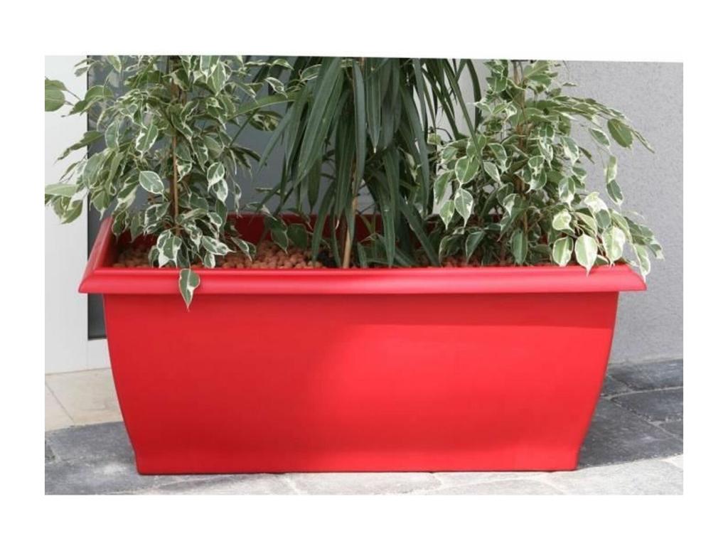 Evolution Planter - 80x40x32 cm - 64 L - Red YSKY62027