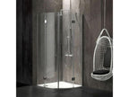 Decohaute quarter-round extra-flat shower tray for walk-in shower, 90x90 cm, white XWTU95160