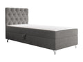 Continental Decohaute 142 Unique Continental Grey Bed 80x200 Upholstery 80x207x114cm PMRA61434