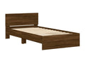 Bed frame without mattress with headboard 100x200 cm RFDW41835