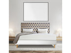 Domopure MORPHOZONE 190 Set: Traditional Graphic 13cm Slatted Base, 160x190cm Latex Legs, JMUI88395