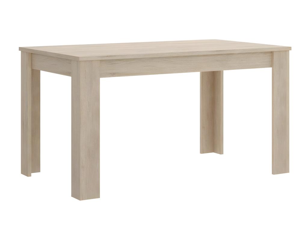 Extendable coffee table in natural color - Length 140-190 x Height 77 x Depth 90 cm HJHF35805