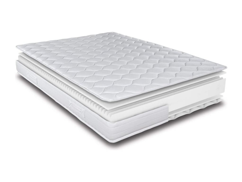 Decohaute 120x200 Mattress - Foam - 18 cm Height - 3 Zones - Medium Support FXXE77906