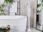 Decohaute White CIPB30380 Freestanding Bathtub Faucet