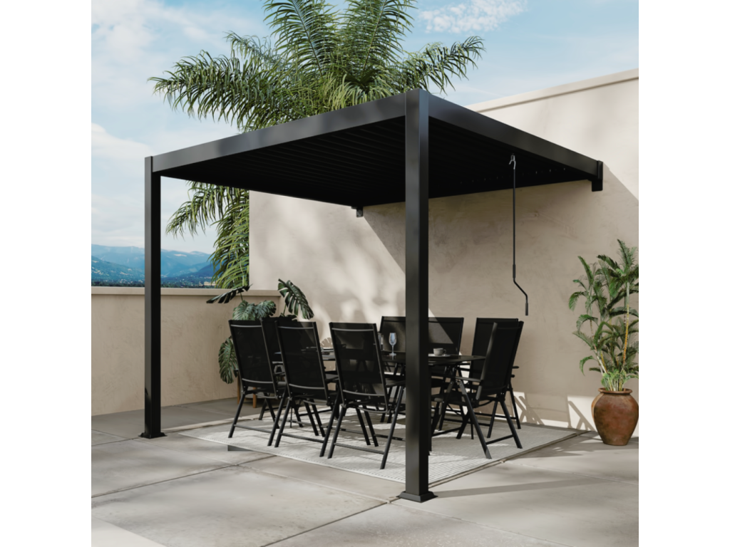 Decohaute bioclimatic wall-mounted 3x3 m AGADIR MCZU72493