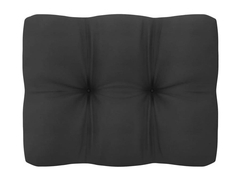 11-piece garden furniture set with cushions, white, solid pine wood, DHCV93986