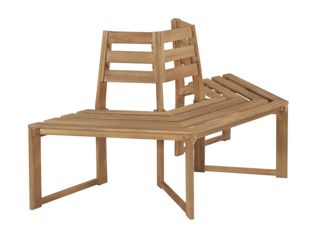 Brown wooden garden bench, 160x80x86 cm, 02 0011814 BEWV65310