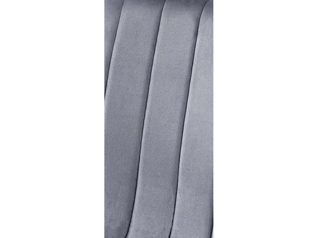 Dining chair - Velvet / Metal - Dark Grey - Dijon YCZZ01992