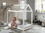 Cabin bed 70x140 - slatted base included White Delivered with slatted bases QNTY44669