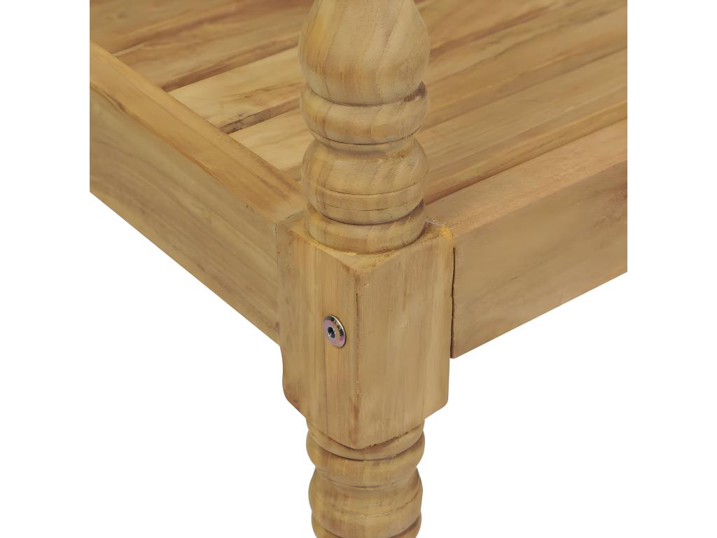 Decohaute chairs with cushions, set of 8, solid teak wood, YLOR98793