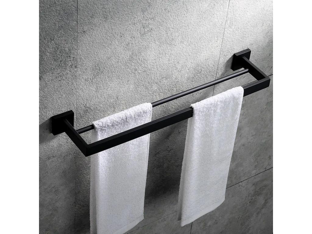 Decohaute Towel Rail 332919 Erlo 02 Black HHCP64704