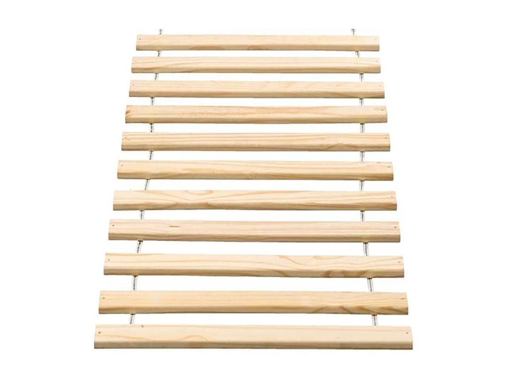 Decohaute - House Bed 90x200cm White Slatted Base Mattress BOPG63369