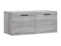Decohaute wall cabinet, grey, 80x36.5x35, engineered wood, DVDG86706